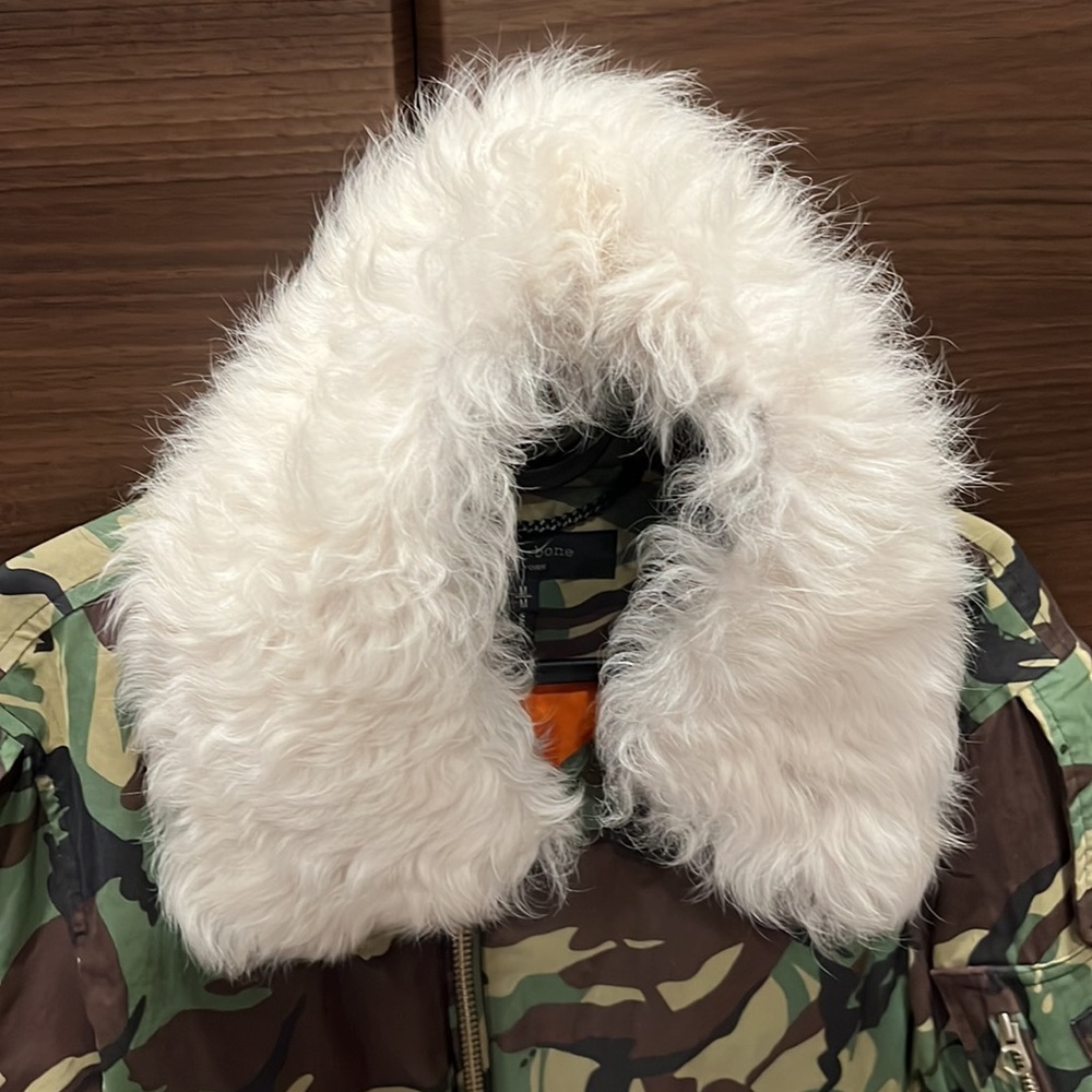 Rag & Bone Flight Camo Jacket M - Picture 2 of 6